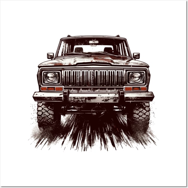 Jeep Wagoneer Wall Art by Vehicles-Art